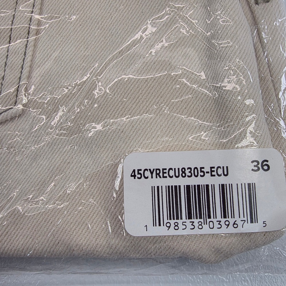 Joe's‎ Jeans Mens Denim Shorts Ecru Drawstring Raw Hem Size 36 NEW - Picture 4 of 10